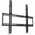 Dynamicfunction Universal Flat Wall Mount with Leveling Mechanism for 37 - 63 in. Flat Panel Screens - Black DY3448765